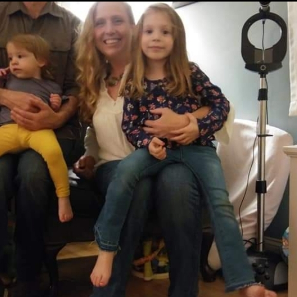 Carter's Floral Top With Peach Leggings - Picture 8 of 8